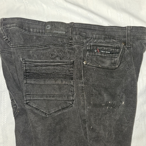 Fried Denim men's black denim pants - Picture 3 of 8
